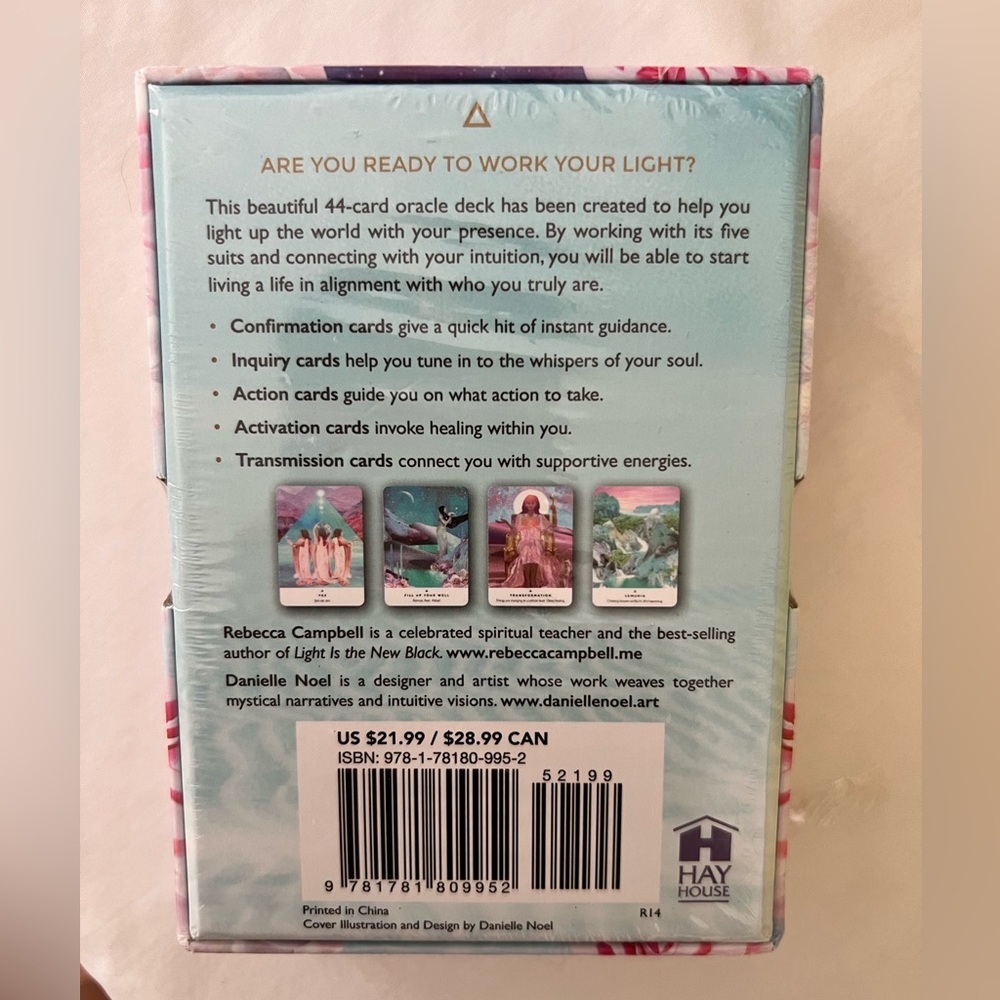Work Your Light Oracle Cards: A 44-Card Deck - Picture 2 of 3